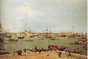unknow artist from St. Joe Qiaojiouma overlooking St. Mark's Inner Harbor oil painting reproduction